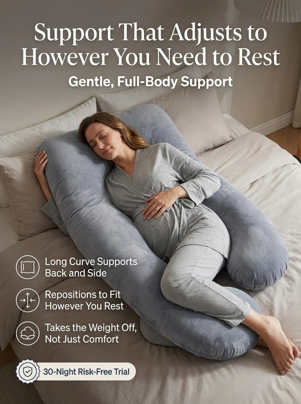 Nightbloom Full Body J-Pillow