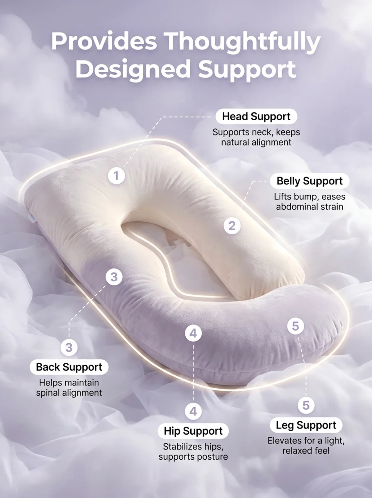 Nightbloom Full Body J-Pillow