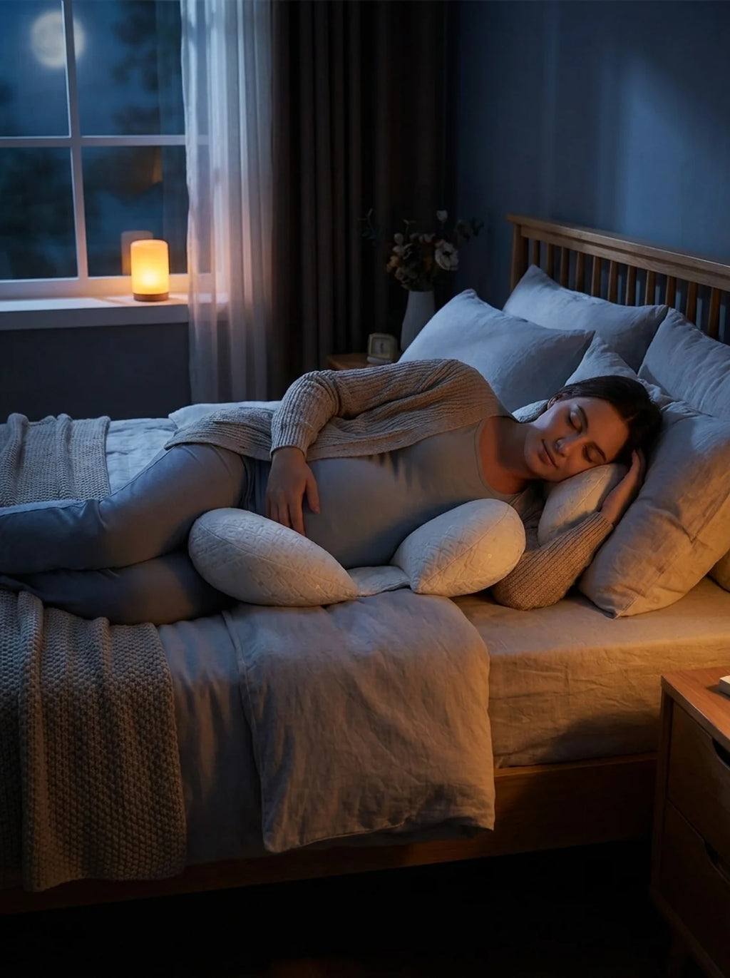 Nightbloom Compacted U-Shaped Pillow