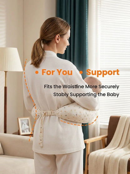 Recovering and Feeding at the Same Time? This Pillow Supports Your Body So You Can Focus on Baby