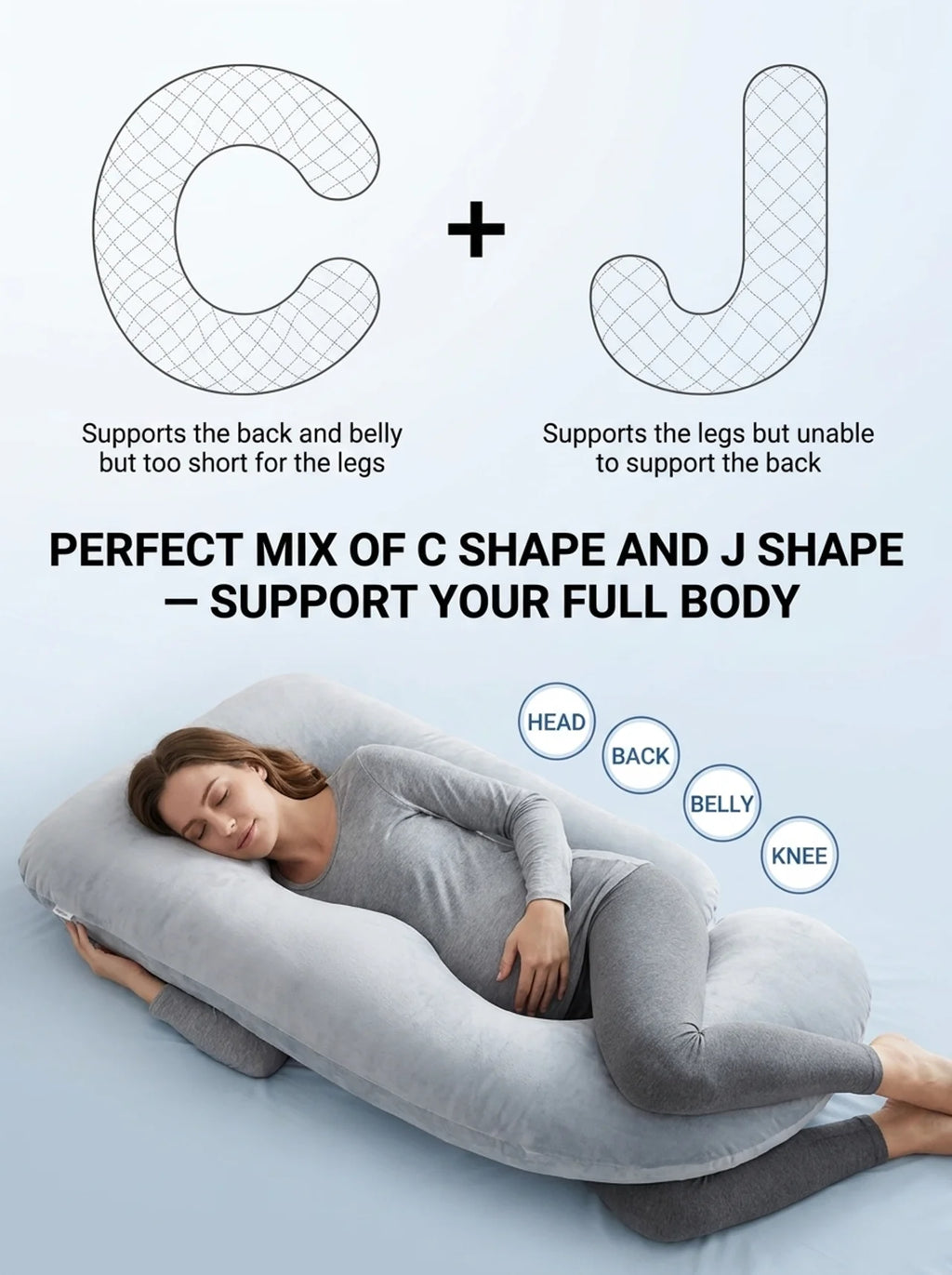 Nightbloom Full Body J-Pillow